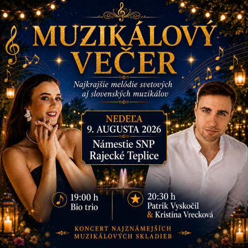 Muzikalovy vecer stvorec