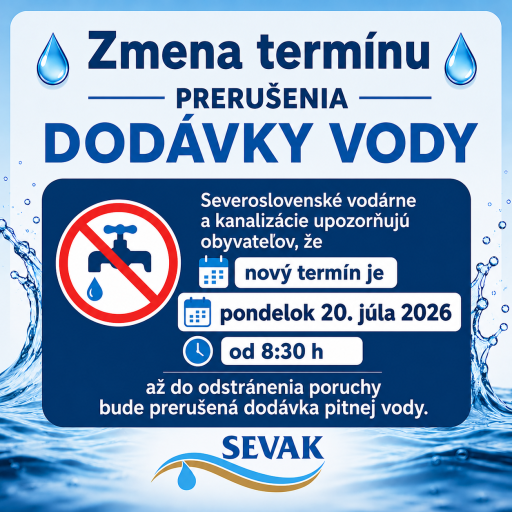 Zmena termínu prerušenia