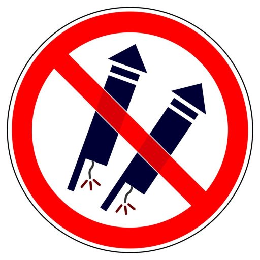 zakaz pyrotechniky