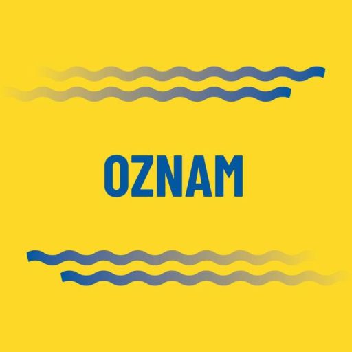 oznam žltý